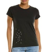 Rag & Bone Scattered Heart T-Shirt in Black Size M