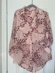 Size medium Candies blouse. Can be long sleeve or 3/4 sleeve