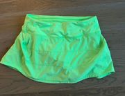 Pace Rival Mid-Rise Skirt Pistachio Green