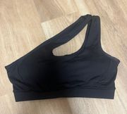 One shoulder sports bra 