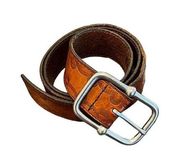Vintage Gap western Leather Belt size S Made in USA