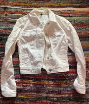 American Eagle Outfitters Cropped Jean Jacket