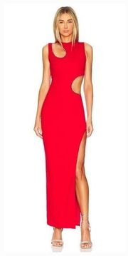 Superdown Sydney Maxi Dress in Red