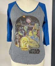 Star Wars  Baseball Tee XL