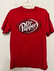 Dr Pepper red soda, T-shirt, size medium