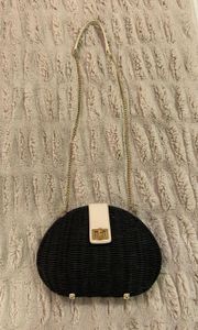 Black Woven Purse