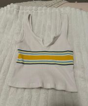 PacSun PS Basics Striped Crop Top