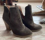 Charlotte Russe booties size 8