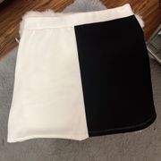 Black/White Altar’d State mini skirt.