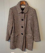 Jonathan Michael Pink & Black Houndstooth Jacket Size 10