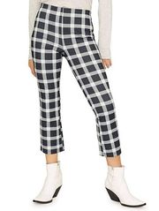 Sanctuary Cyber Disco Plaid Cropped Pants Medium