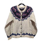 Woolrich Vintage wool blend button front cardigan Medium