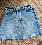 Denim Skirt