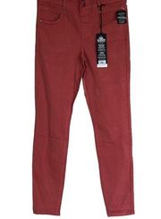 NWT Liverpool X Nordstrom Gia Glider Skinny Jean IN COLOR TERRA ROUGE