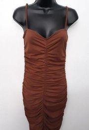 Brown Love J dress