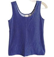 Chico's DAZZLING DOT CONTEMPORARY TANK