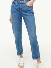 J. Crew Factory Relaxed Boyfriend Jean All-day Stretch Blue Denim BM466 Size 27