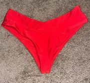 size medium crossover bikini bottoms