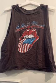 Rolling stone graphic tank