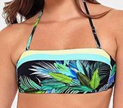 Salt+Cove Tropic Glo Bandeau Floral Swim Top