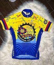 Nalini Fiesta 09’ Wildflower Ride cycling Jersey sz small