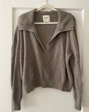 Abercrombie Notch Neck Sweater