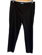 J. McLaughlin Black Slim Leg Cropped Pants - size 10