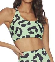 Beach Riot Green Leopard Rocky Top