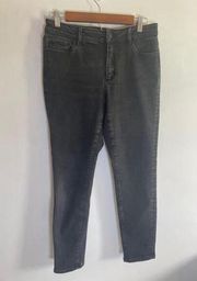 Women's Ann Taylor Curvy Fit Skinny Jeans - Size 6 Black EUC!