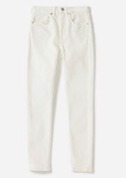 Ivory Slim Fit Denim Jeans / Pants