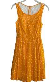 ANTHROPOLOGIE Moulinette Soeurs Sz. 0 Melora Dress Fit Flare Polkadot Lace Dress