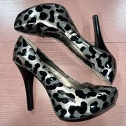 Carlos by Carlos Santana platonic heels Leopard