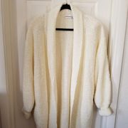 Bobbie Brooks Eggshell Cardigan Size Large