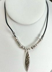 Panama Jack Necklace Corded Surfboard Pendant necklace