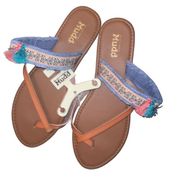 Mudd tassel sandals