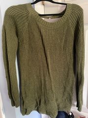 Green Knit Sweater