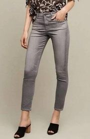 AG ADRIANO GOLDSCHMIED “Stevie” Ankle Gray Jeans Size 27