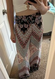 Floral Flowy Pants