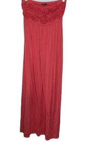 Design History Strapless Maxi Dress