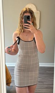 plaid dress