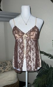 Gorgeous Vintage Y2K Lace Camisole 