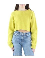 $395 NWT RE/DONE WOOL CROPPED BOATNECK PULLOVER SWEATER SZ SMALL