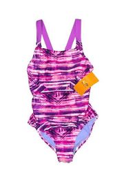 Abstract One Piece Swimsuit