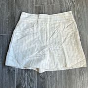 Striped Linen Blend Short