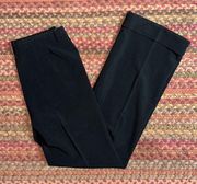 THEORY BLACK BASIC DRESS PANT SLACKS TROUSERS WORK BUSINESS CASUAL