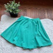 Mint Sage Green Skater Mini Summer Spring Skirt Size XSmall NWT