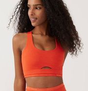 Outdoor Voices TechSweat Thrive Racerback Bra in Paprika Women's Small NWT