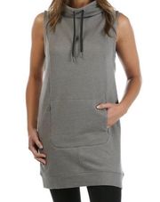 Lole Gray Sleeveless Cowl Neck Saki Tunic Dress