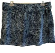 Columbia Blue Patterned Lightweight Wrap Skirt Size M