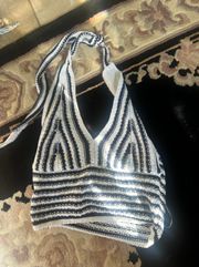 Crocheted Halter Top